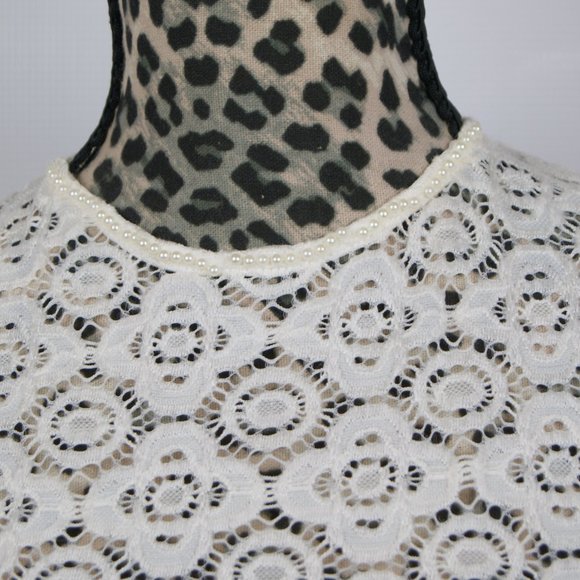 Tinywillow Lace Shirt sz M - Picture 3 of 11